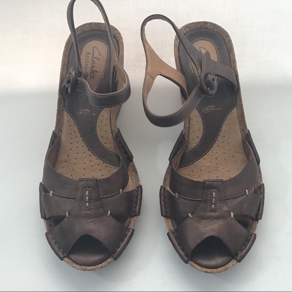 Clarks Artisan Shoes - Clark’s Artisan Wedge Sandals
